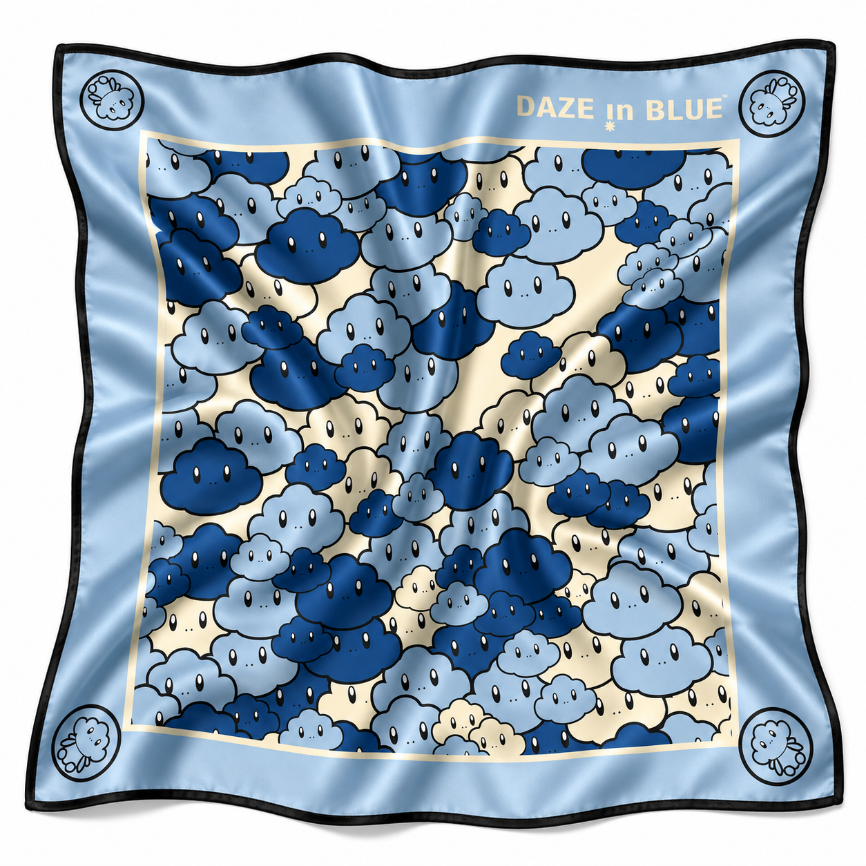 KUMOFLAGE SCARF - BLUE