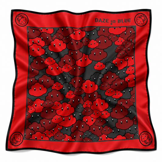 KUMOFLAGE SCARF - RED
