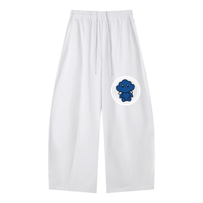 Heavyweight Wide Leg Panel Sweatpants